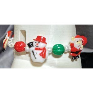 Kids Christmas Charm Bracelet